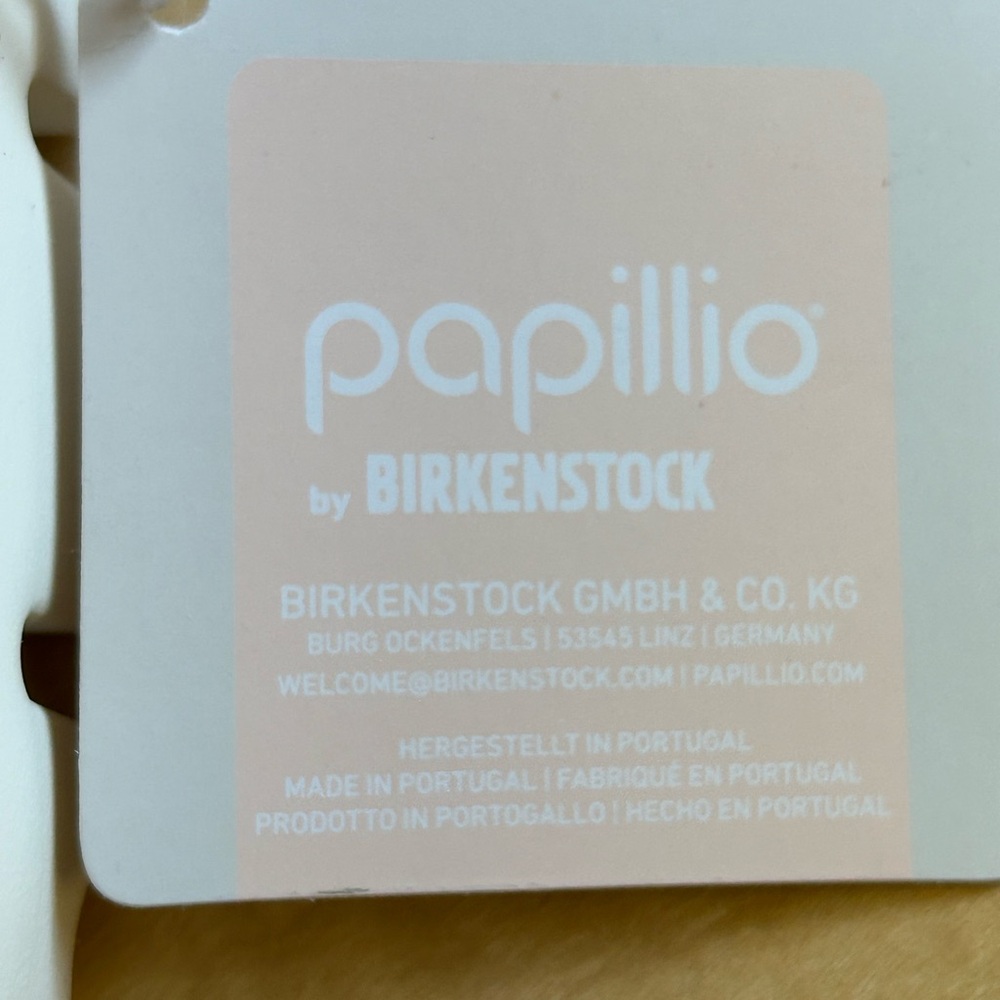 NWT in box Birkenstock Arizona Papillio chunky platform heel in size 8-8/12 - Picture 7 of 8